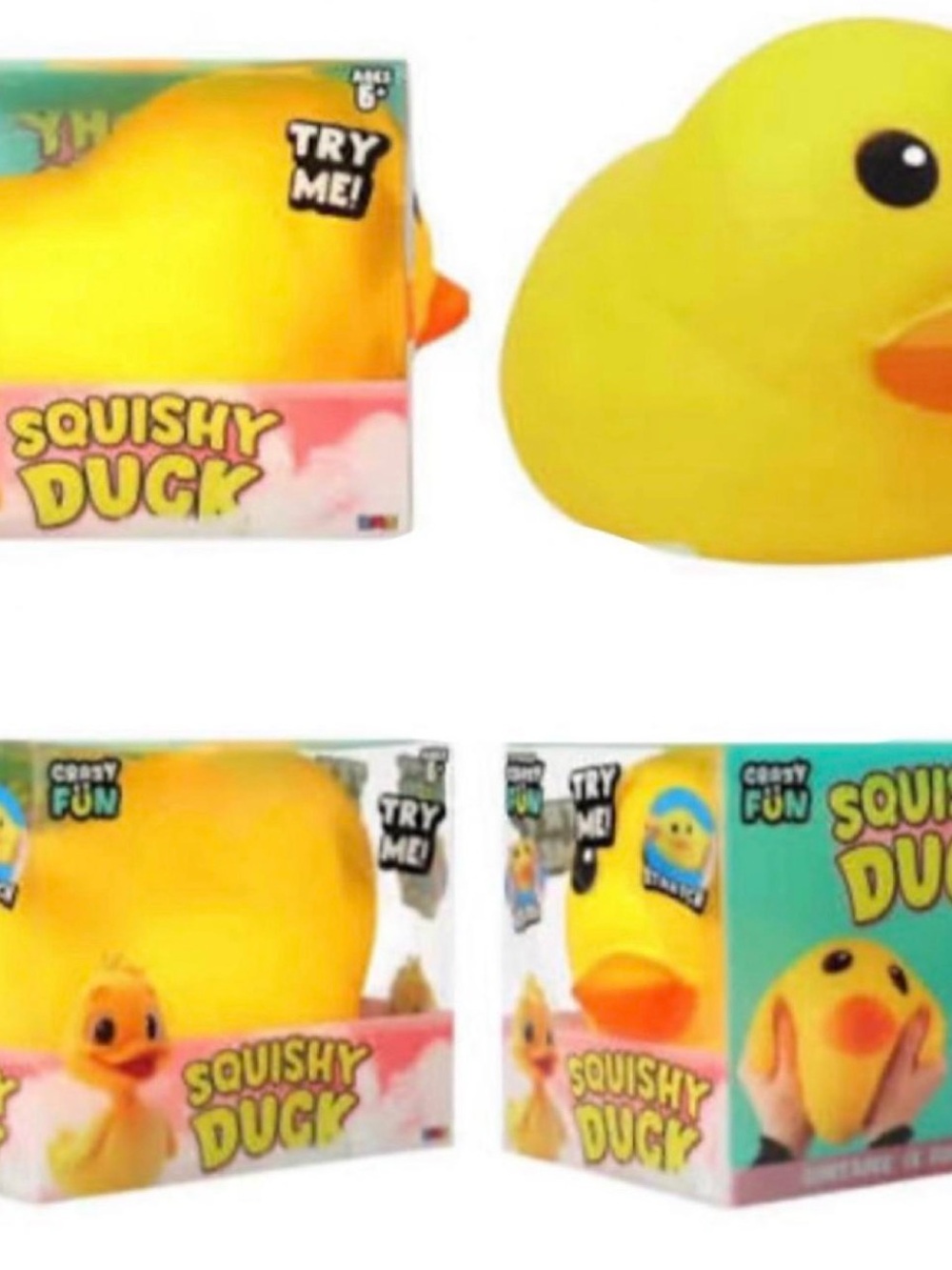 Crazy fun Squishy Duck squishy NEW IN BOX